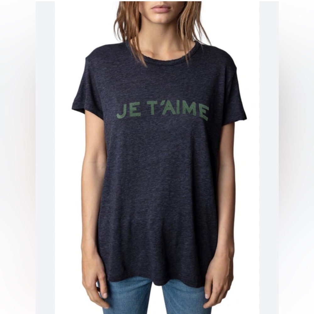 Je T'Aime Graphic T-Shirt
Zadig & Voltaire - NWT - Size  XS (US2)